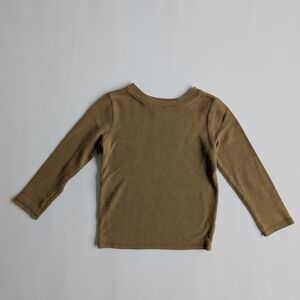 Old Navy Kids Long Sleeve Brown Tee